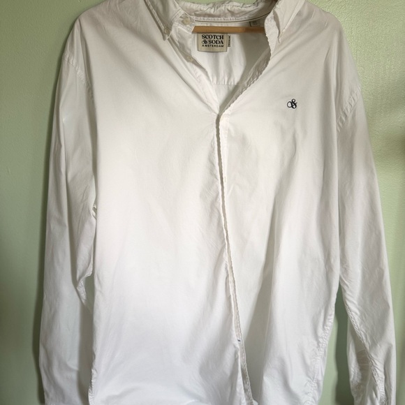 Scotch & Soda Classic White Shirt - Picture 6 of 17
